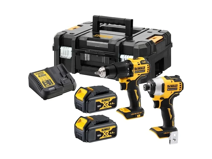 Dewaltin akkuporakone Dck2062m2t-Qw Kit -paketti