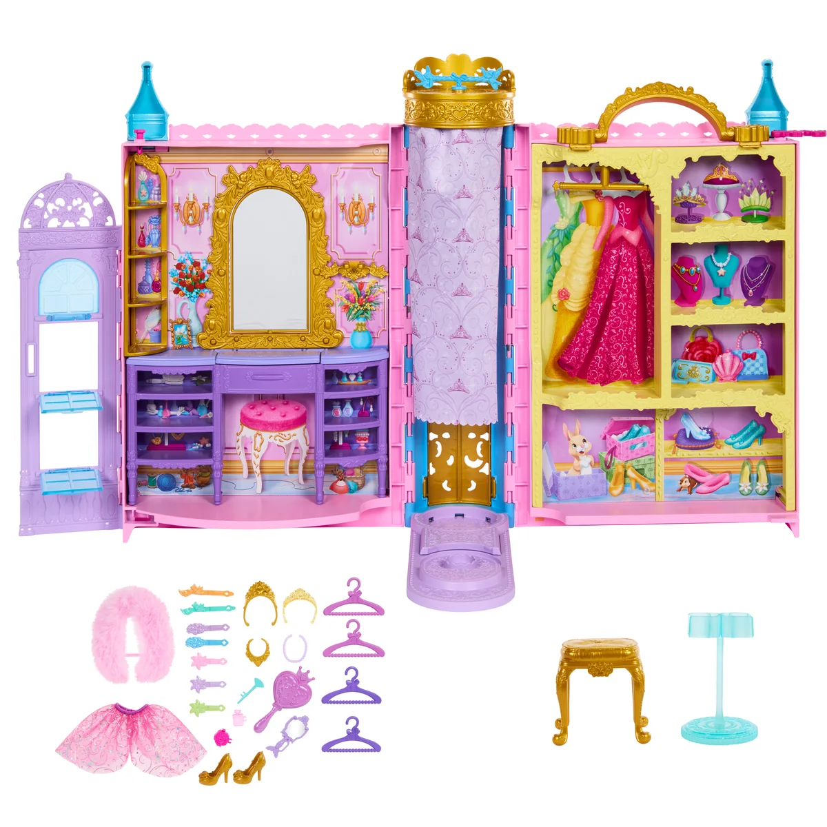 Mattel Disney Princess Closet Playset