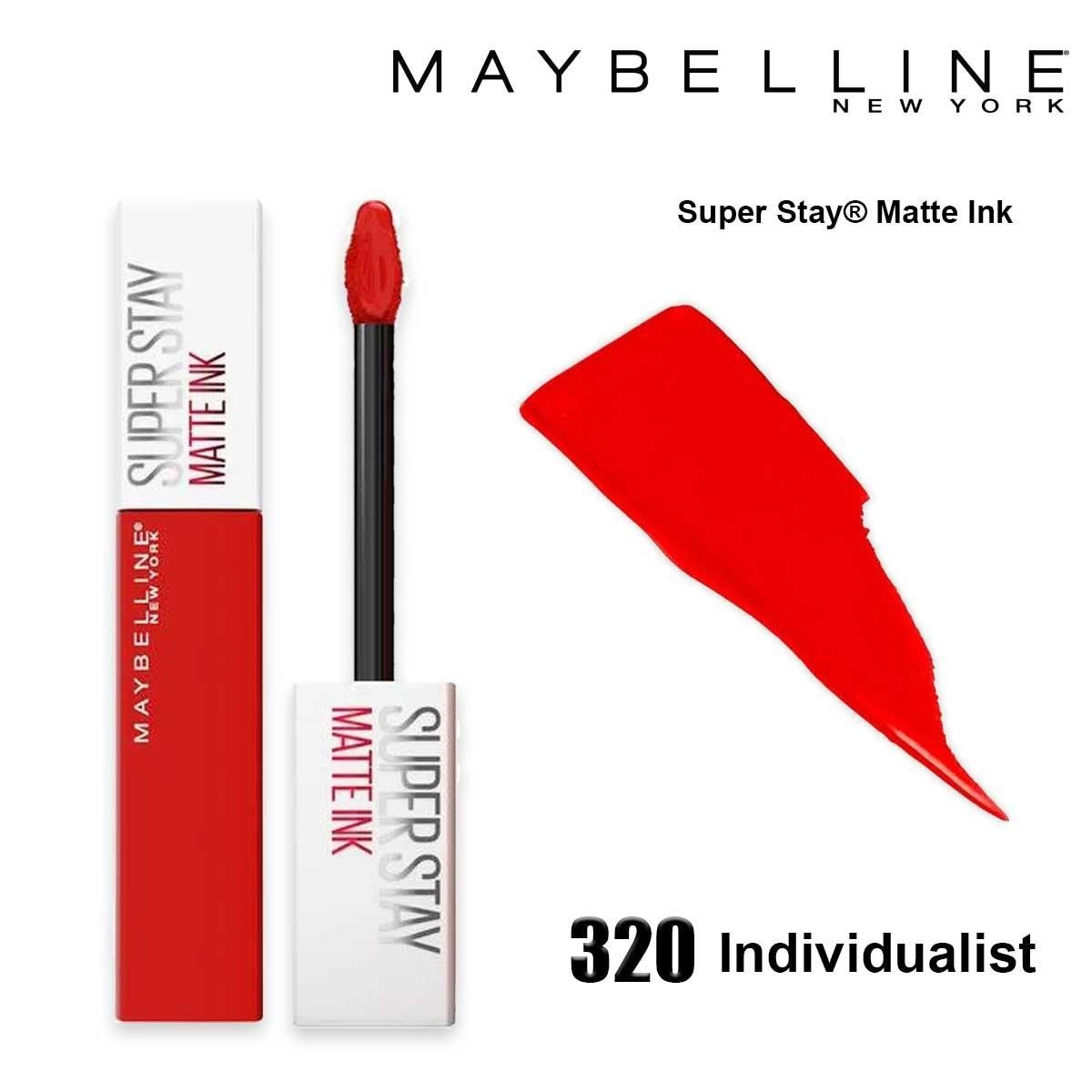 Maybelline Mayb Gloss+Huulipuna S/Matte Ink320