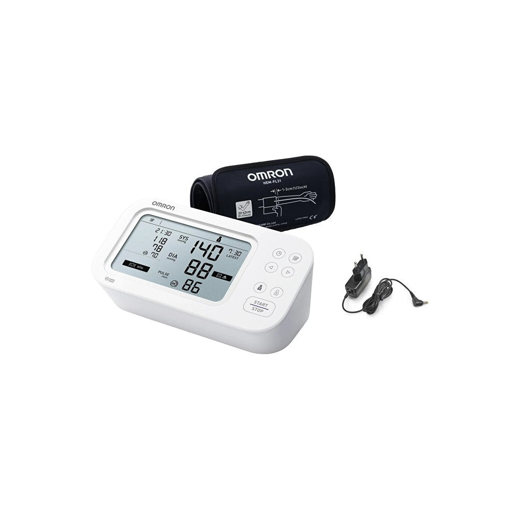 Omron Tonometro M6 Comfort Afib + Adattatore — Tonometro