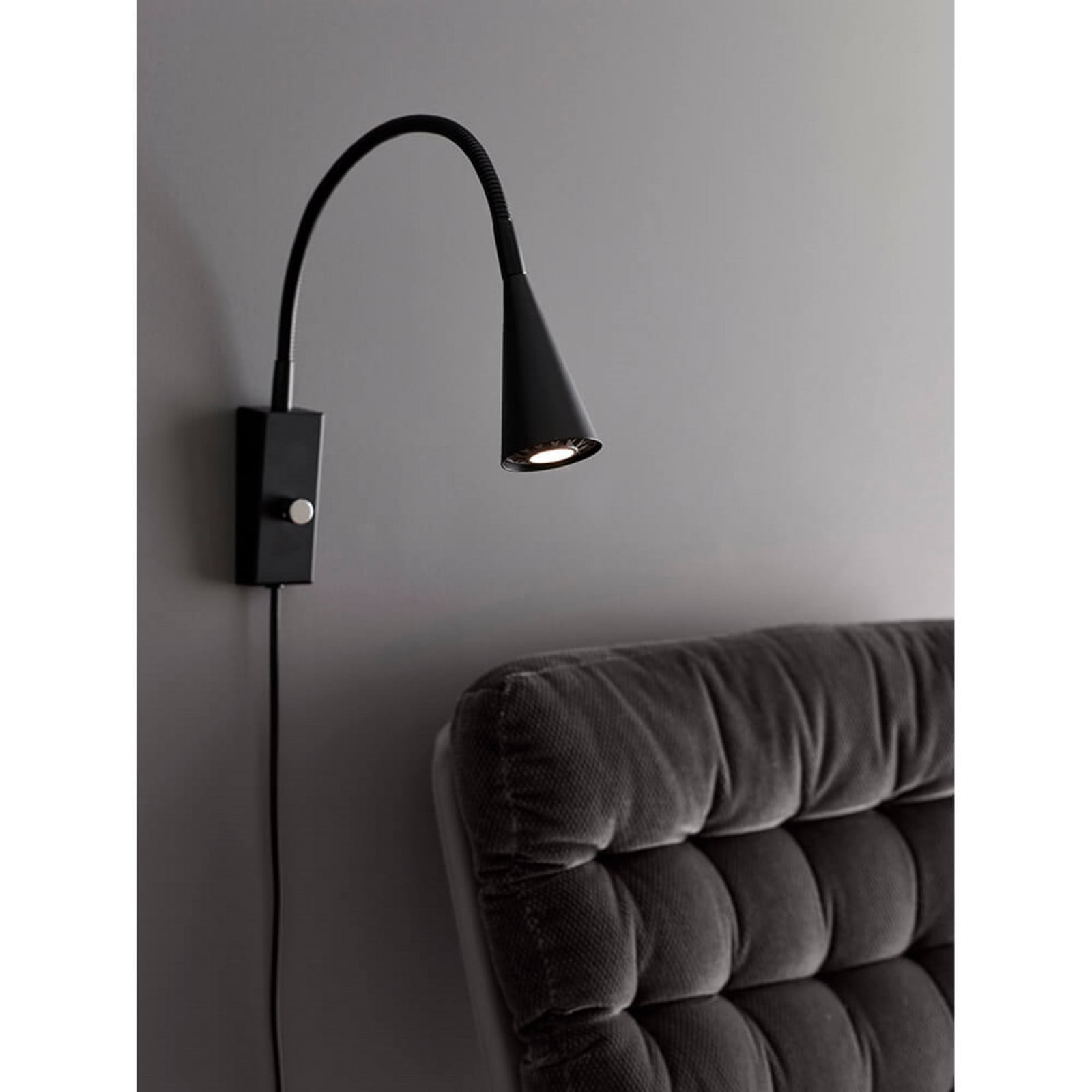 Ledro Seinävalaisin Matta Valkoinen LED 12V Himmennettävissä - Belid - Makuuhuone - Metalli