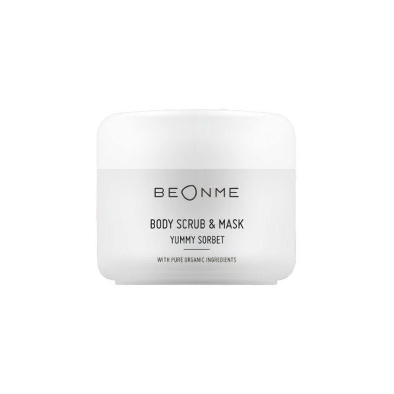 Kuorinta+vartalonaamio BeOnMe Body Scrub & Mask Yummy Sorbet 250 ml