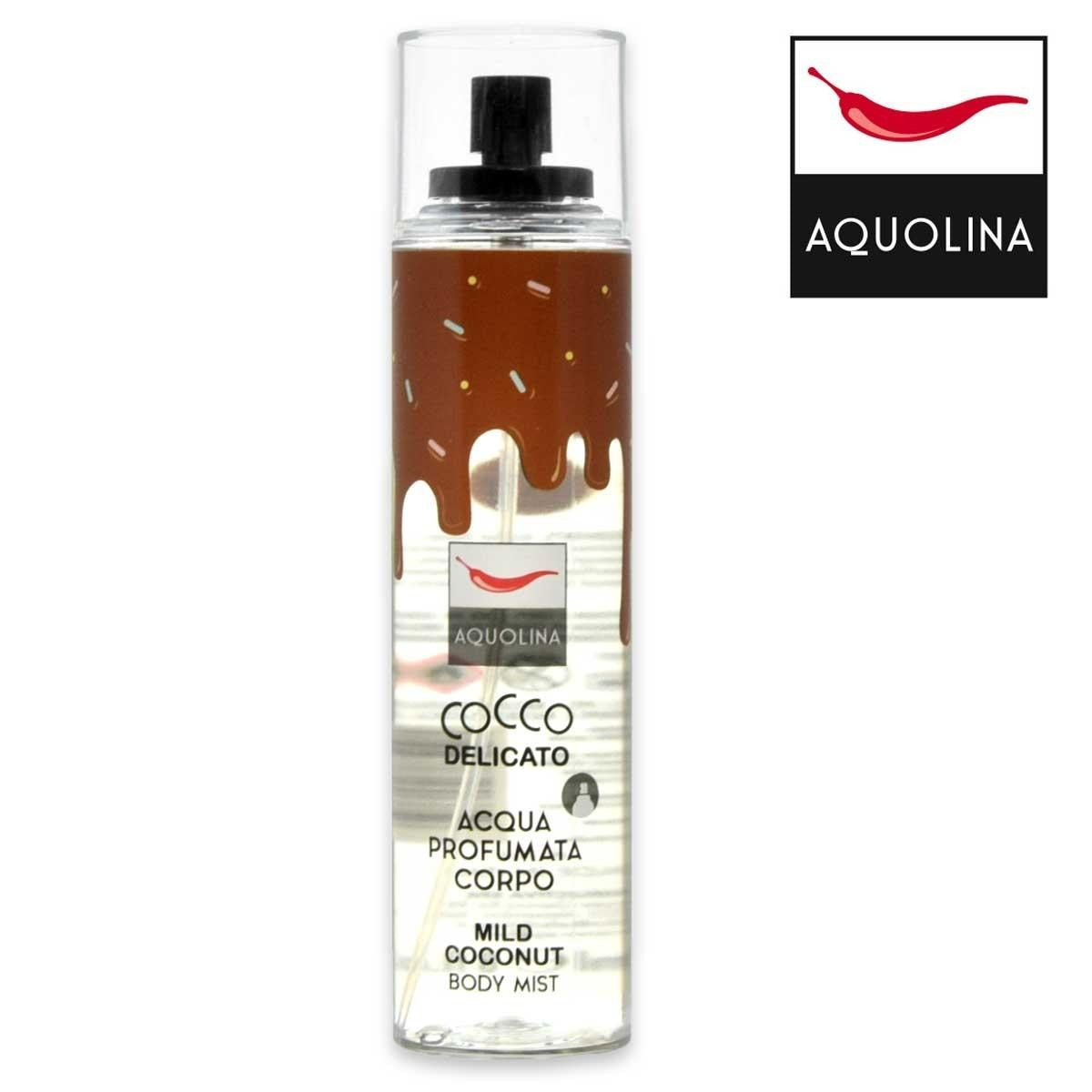Aquolina hajustettu vartalovesi 236 ml kookosta