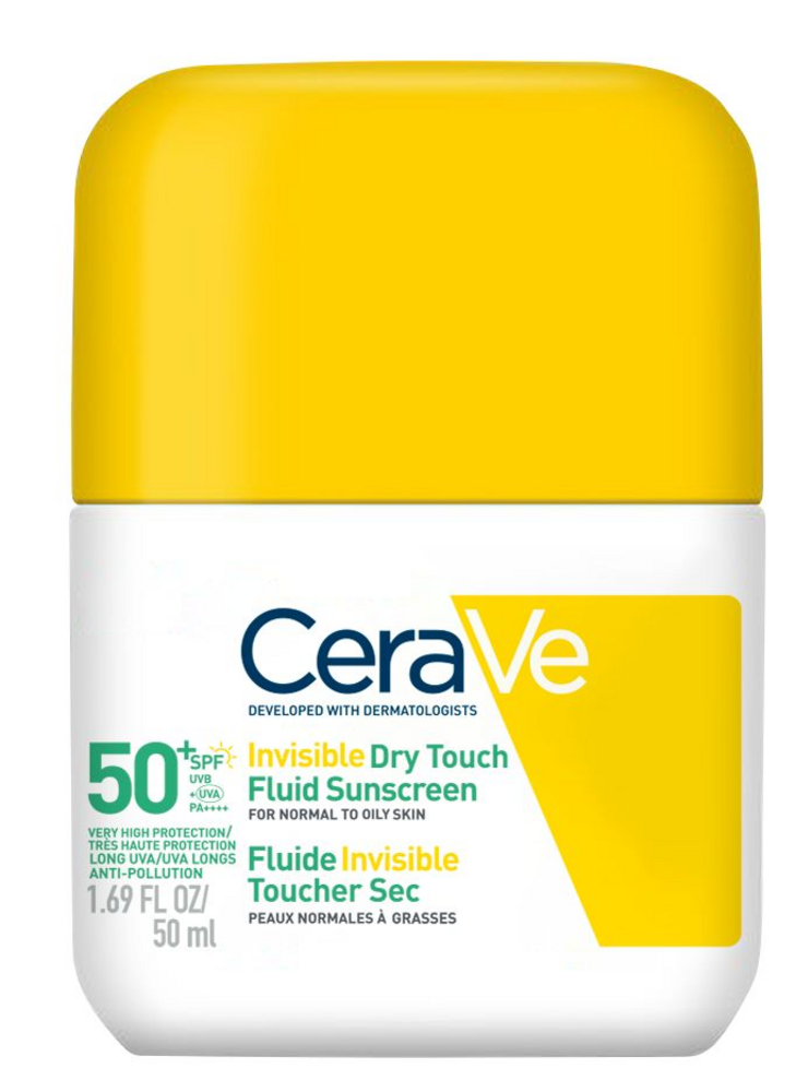 CeraVe Invisible Dry Touch Fluid Sunscreen SPF 50+
