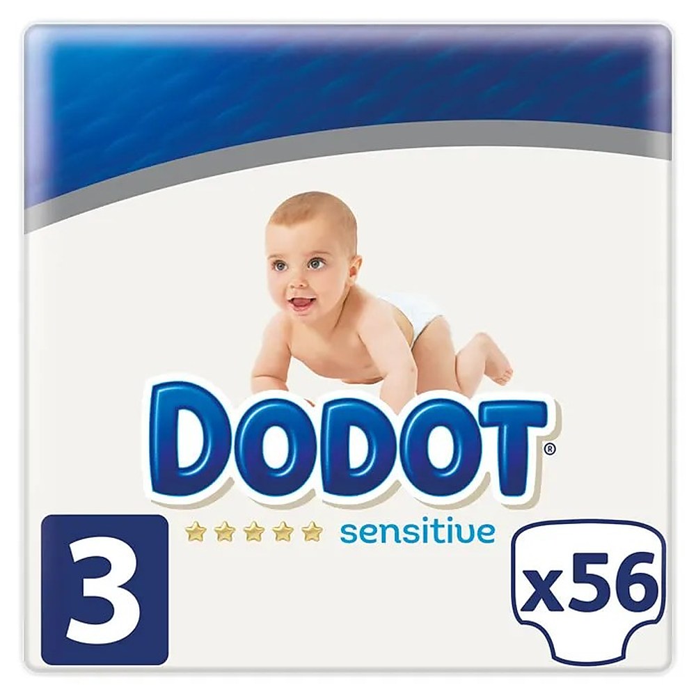 Dodot Sensitive T-3 56 yksikköä
