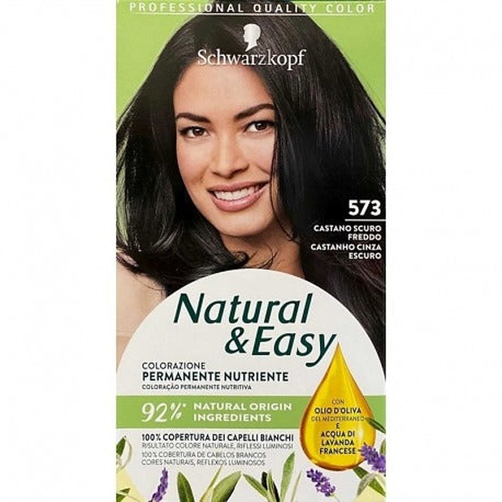 Schwarzkopf Sävyttävä shampoo Kylmä Tummanruskea 573