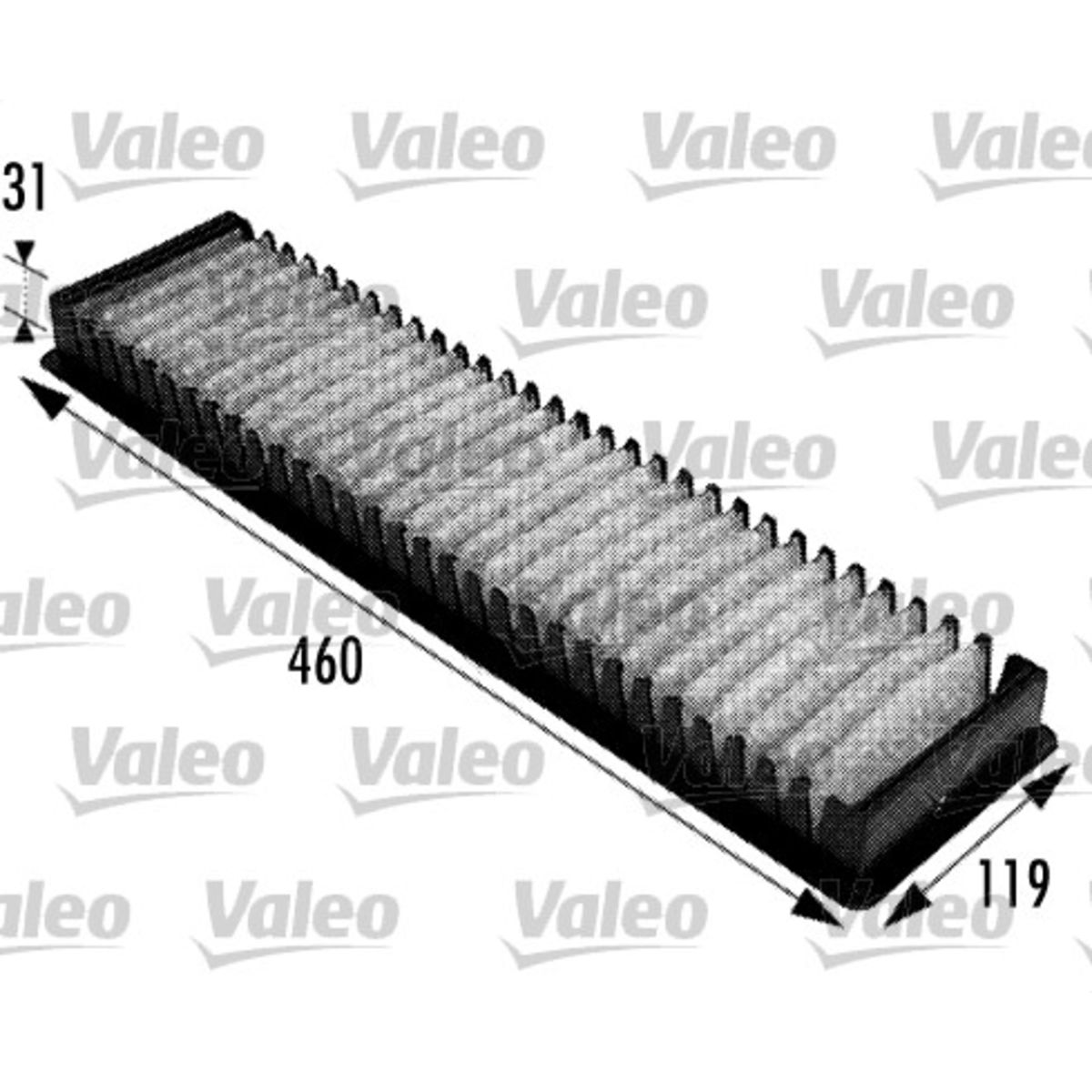 Suodatin, sisäilma VALEO 698725