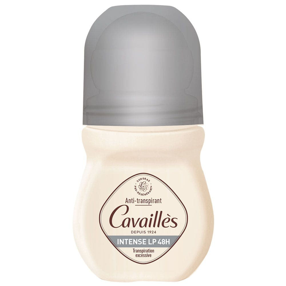 Cavaillès - Intense LP 48H - Liiallinen hikoilu - Roll-On Deodorantti 50 ml