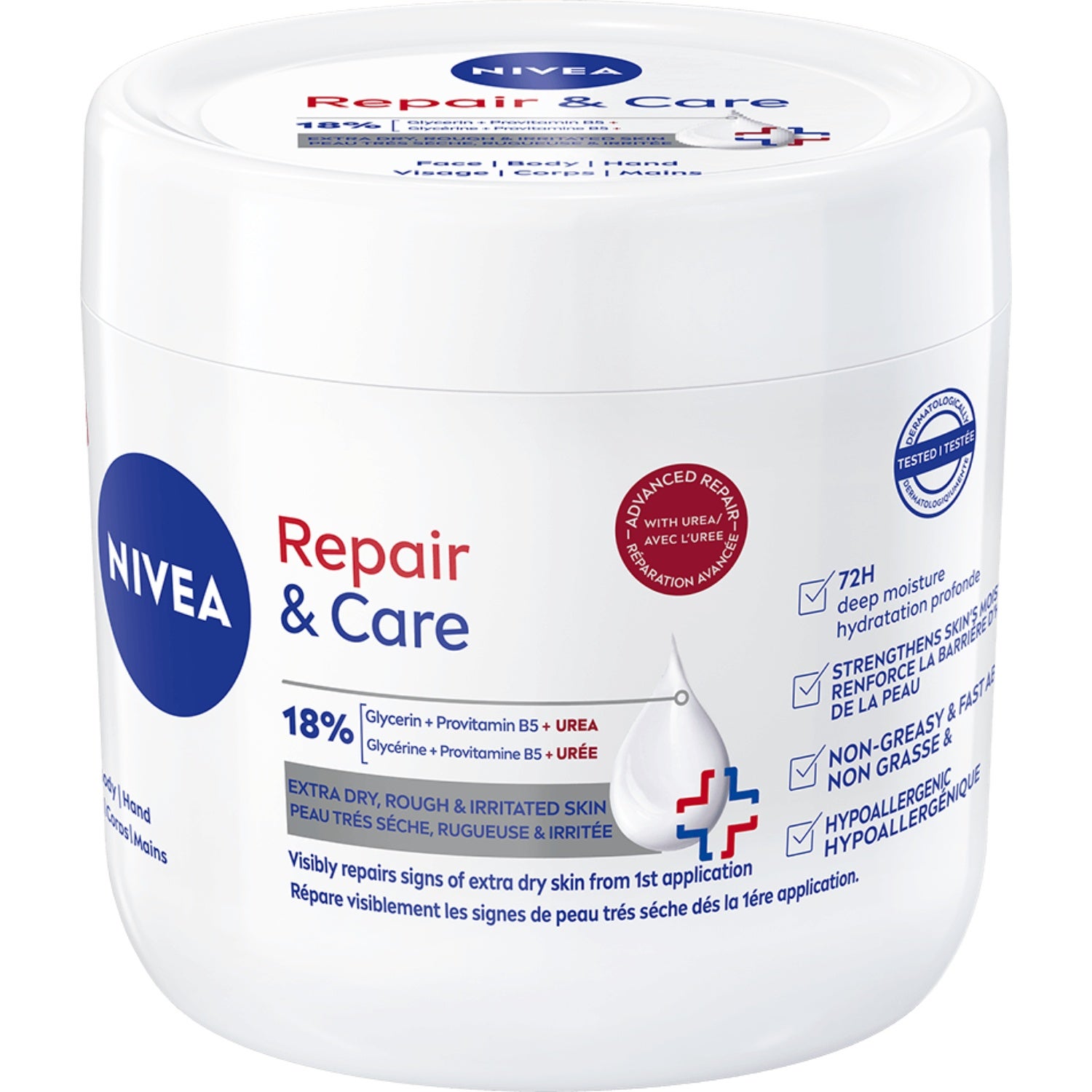 Nivea Repair & Care Body Cream UREA 400ml