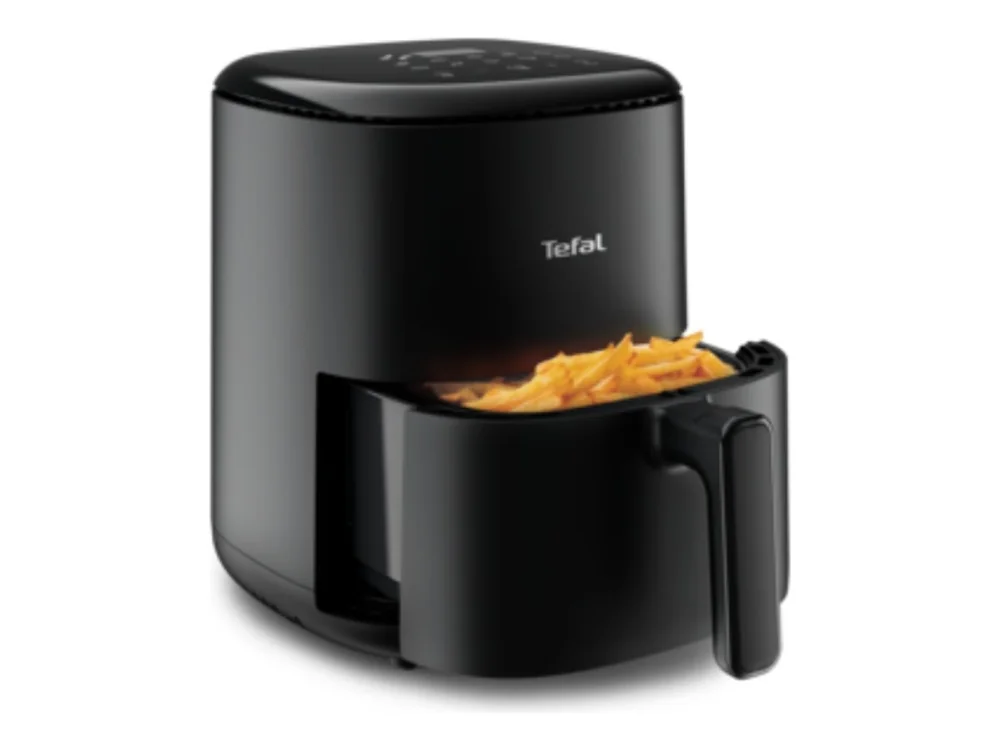 Tefal Easy Fry EY145810, Kuumakiertoilmakypsennin, 3 L, 4 henkilö(t), Yksi, Musta, Kosketus