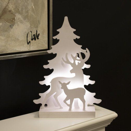 Jouluvalot 3D LED poromotiivilla NORDIC WINTER (780-550)