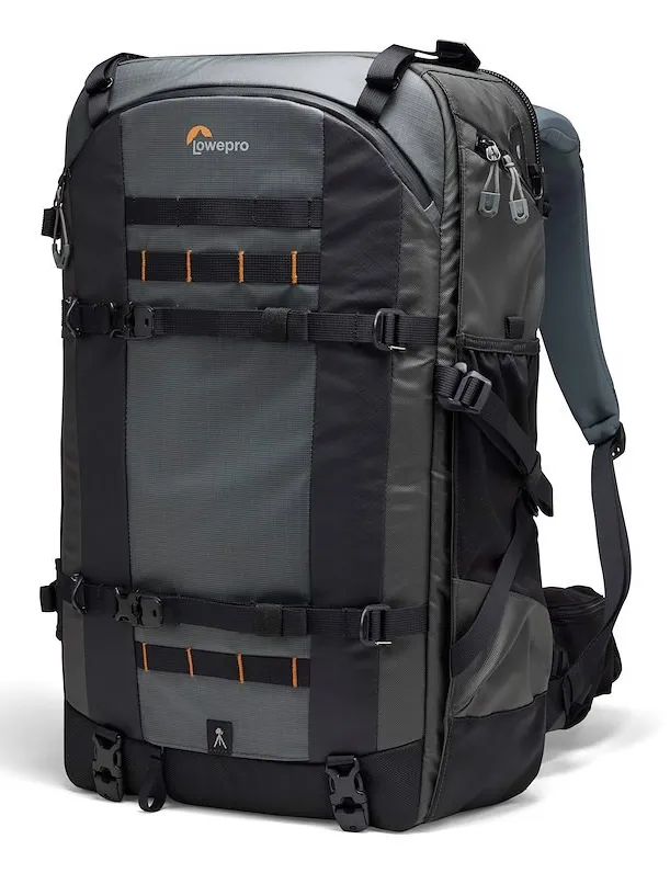 Lowepro Pro Trekker 650 AW II, Reppu, Mikä tahansa tuotemerkki, Olkahihna, Notebook-lokero, musta, Harmaa, Oranssi