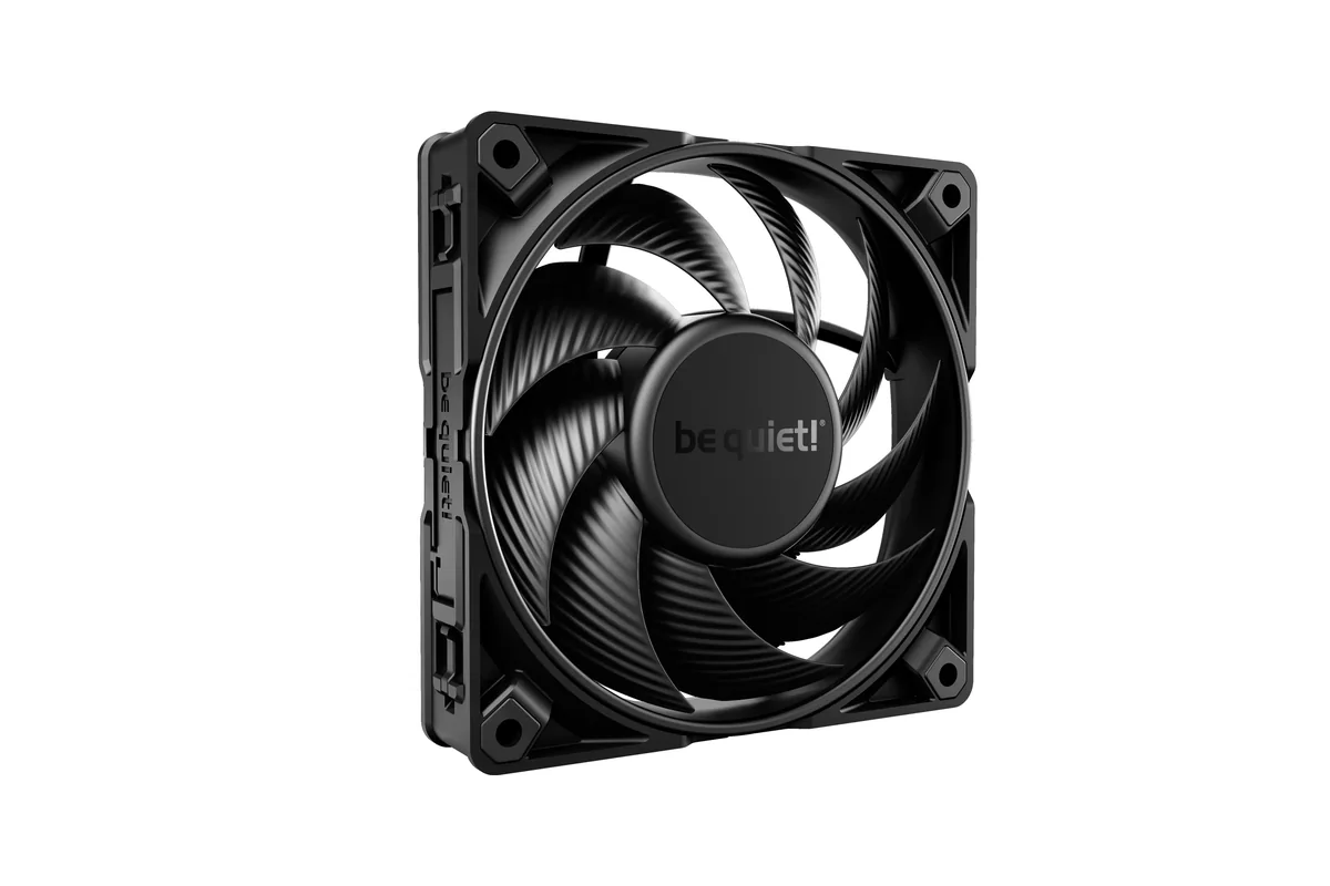 be quiet! Hiljaiset siivet 4 Pro 120 PWM - Kotelotuuletin - 120mm - musta - 36 dBA