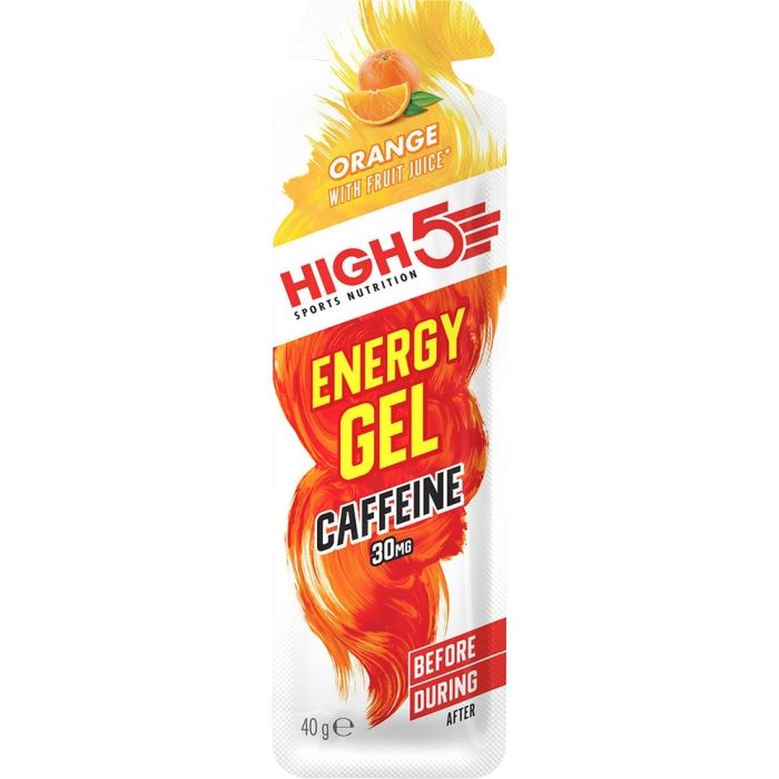 High5 Caffeine Energy Gel Orange 40g energiageeli