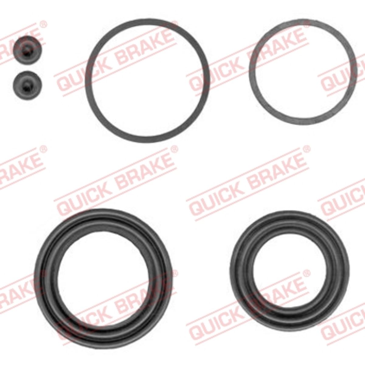 Jarrusatulan korjaussarja QUICK BRAKE 114-0085