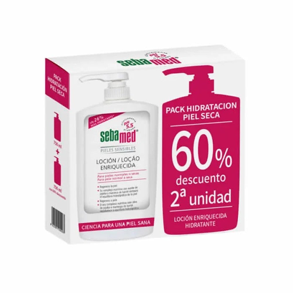 Rikkaita lotion Sebamed normaalille tai kuivalle iholle 2x750ml
