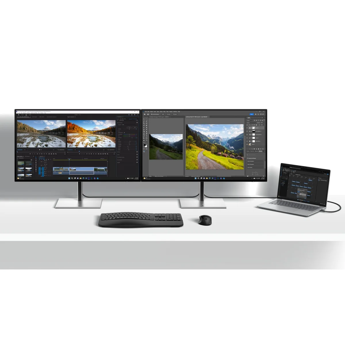 31.5" HP 732xk - 3840x2160 (4K) - 120Hz - IPS Black - 140W USB-C - KVM switch