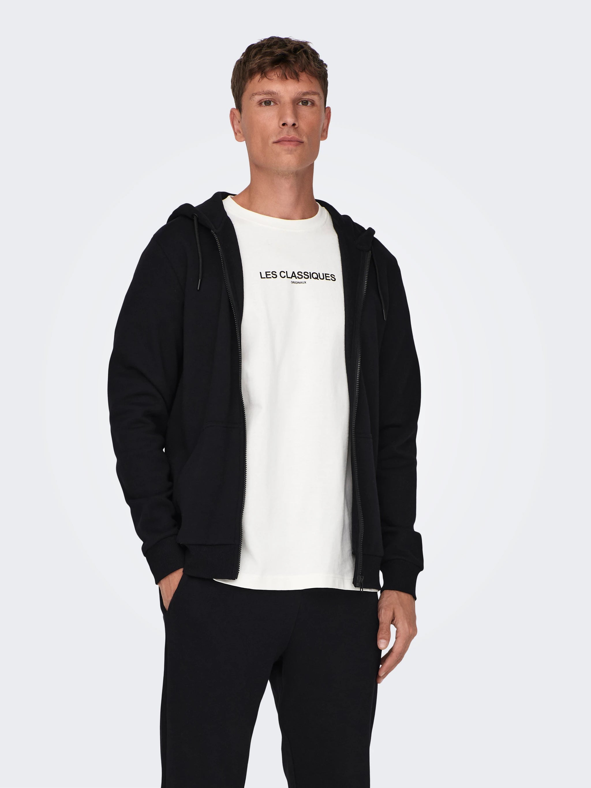 Only & Sons Collegetakki 'Ceres' musta