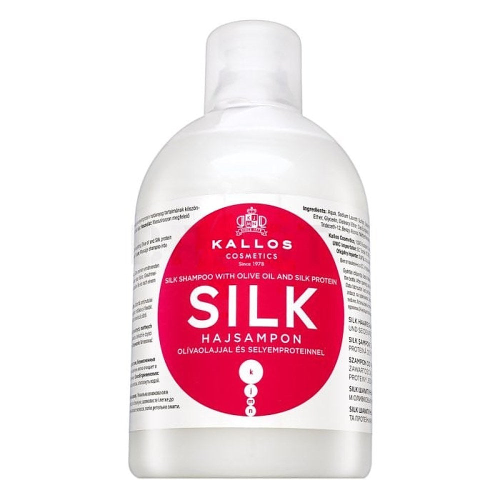 Kallos Shampoo alla seta 1000 ml — Shampoo capelli