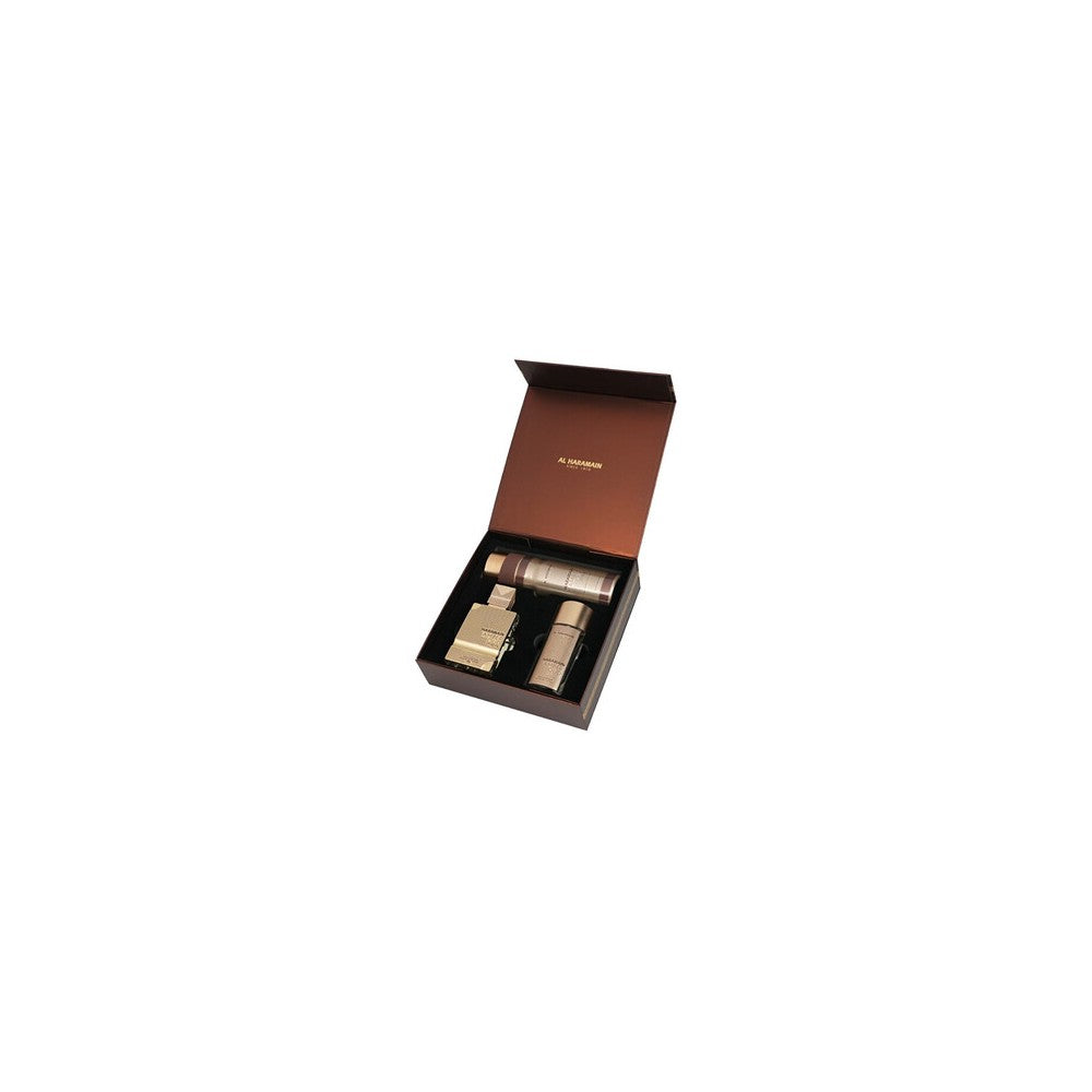 Al haramain Amber Oud Gold Edition Extreme - tuoksuöljy 75 ml + tuoksuöljy 30 ml + deodoranttisuihke 200 ml