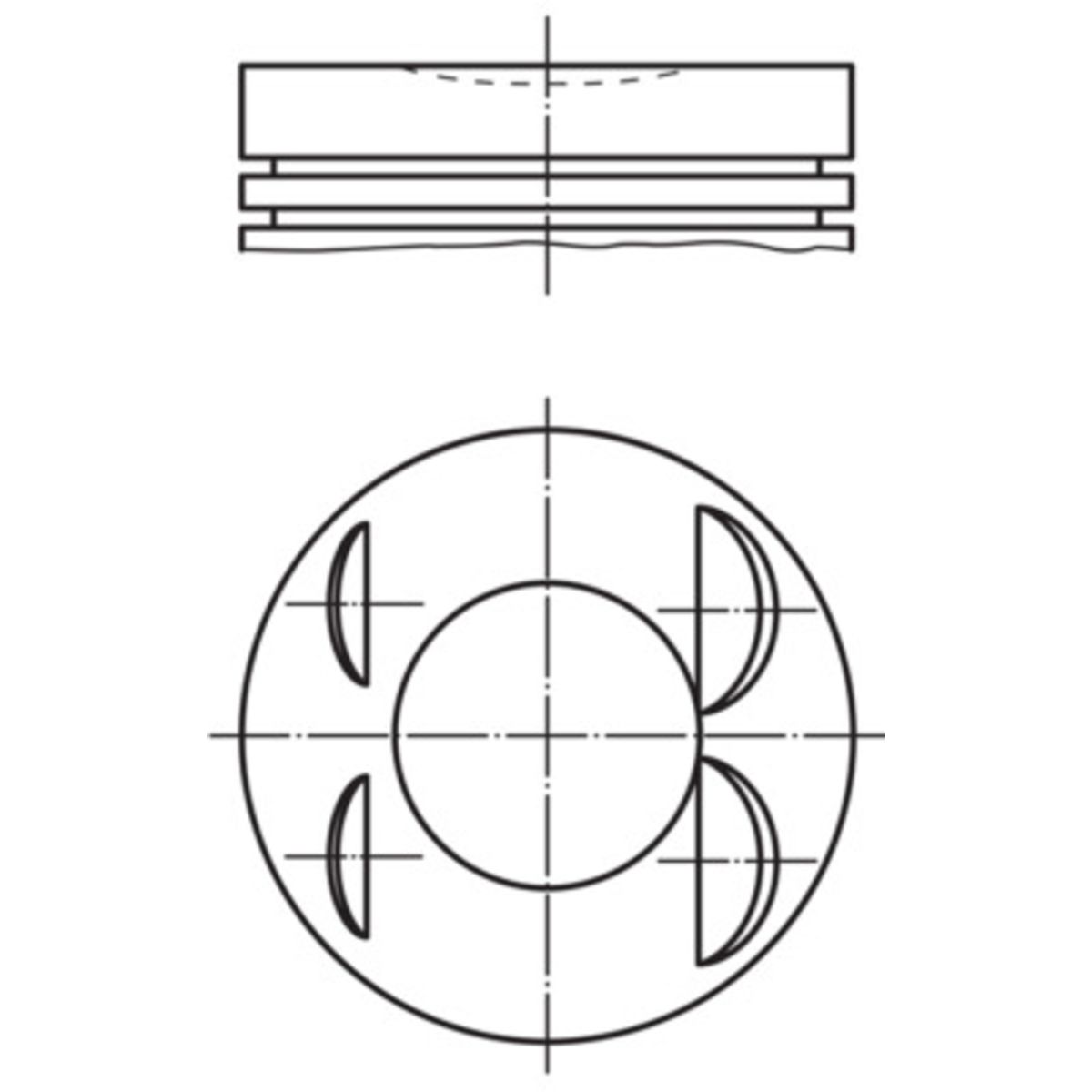 Männät MAHLE 021 PI 00127 002