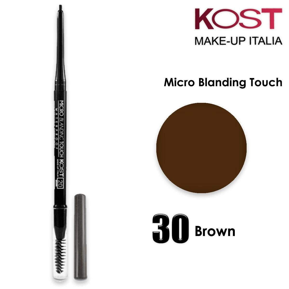 Kost make up Matita Automatica Sopracciglia Waterproof Microblading Touch N 30 — Matita sopracciglia
