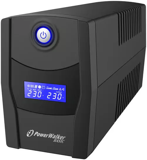 BlueWalker 10121074 - PowerWalker Basic VI STL - 1000VA/600W - Line Interactive UPS