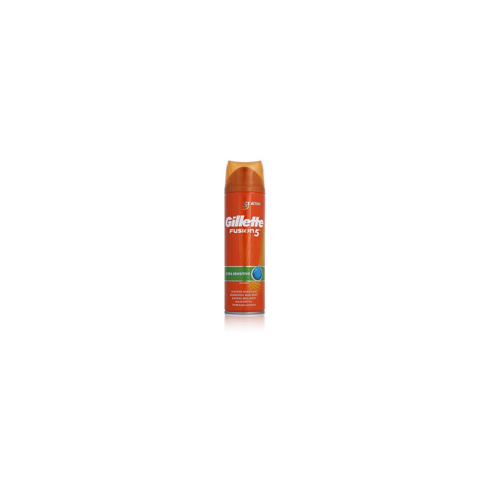 Gillette Fusion Hydra Gel pelle sensibile 200 ml — Gel barba