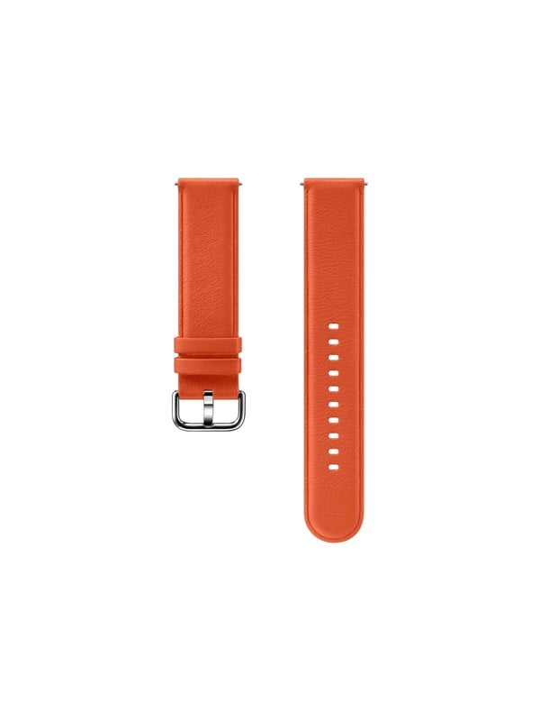 Samsung nahkaranneke Galaxy Watchille, oranssi