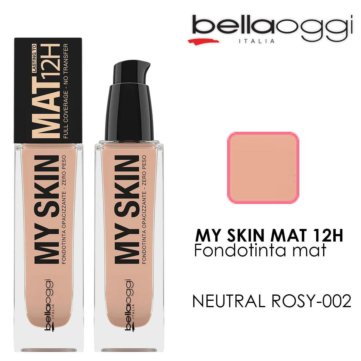My Skin Mat Mattapintainen meikkivoide 12H Neutral Rosy
