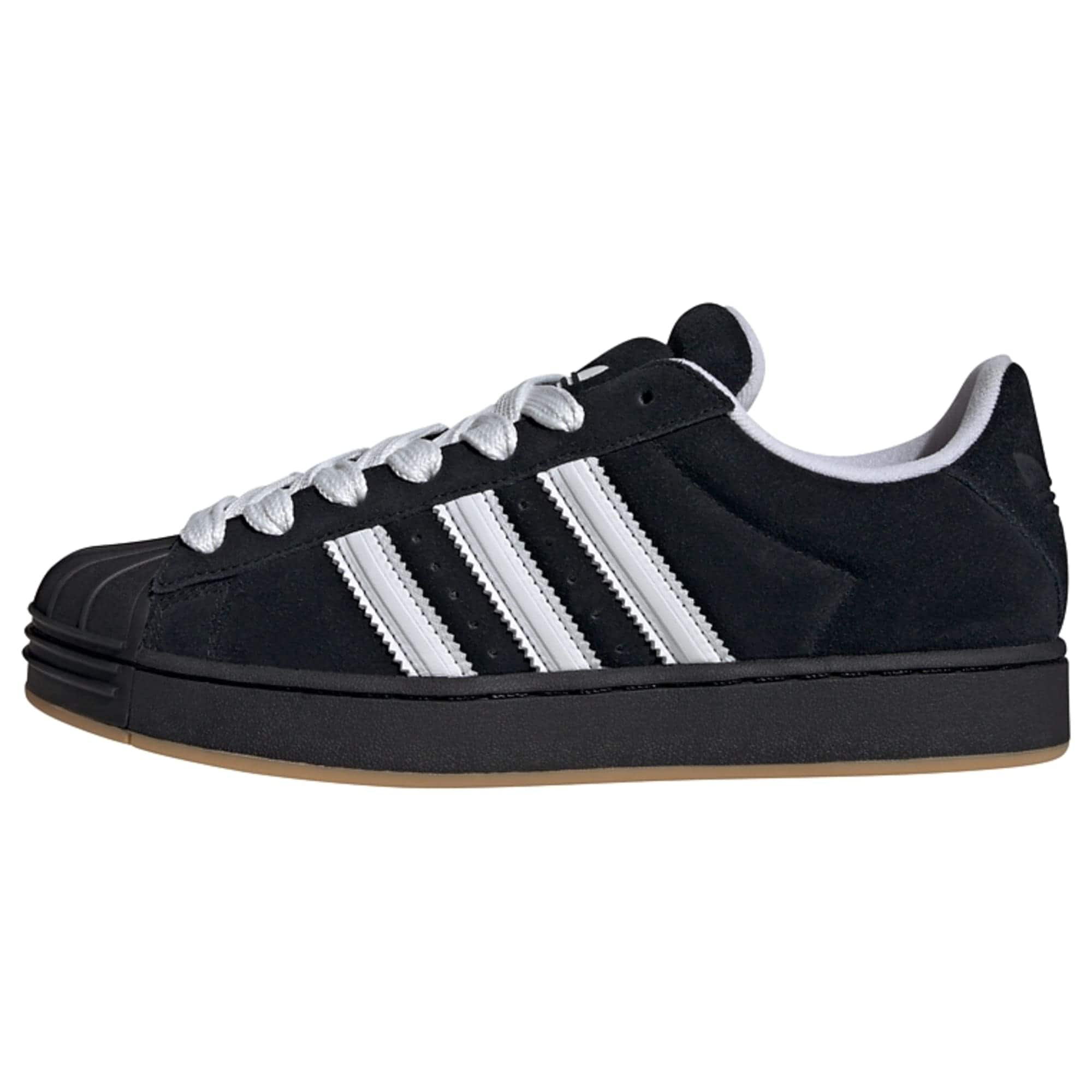ADIDAS ORIGINALS Matalavartiset tennarit 'Superstar ST' musta / valkoinen