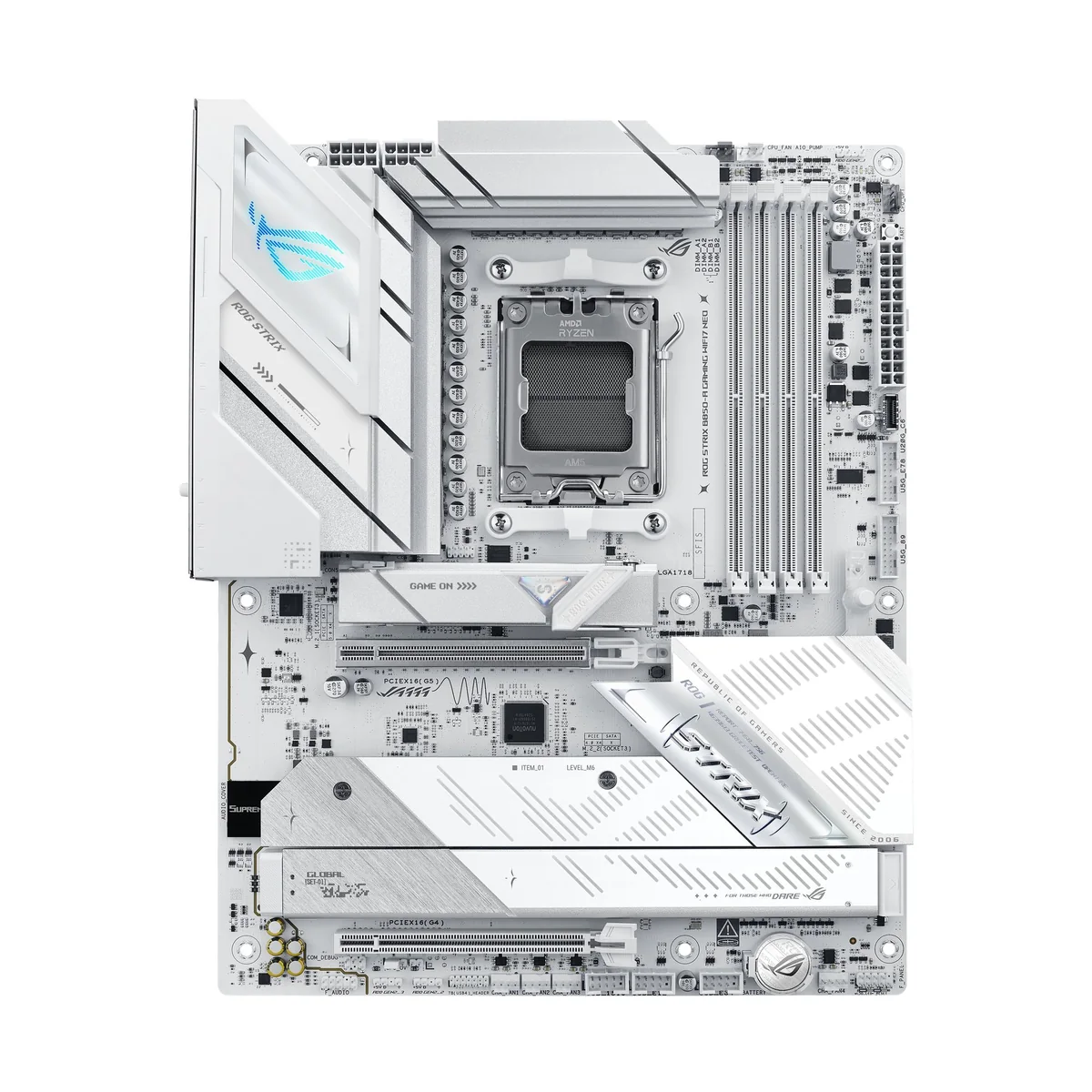 ASUS ROG STRIX B850-A GAMING WIFI7 NEO Emolevy - AMD B850 - AMD AM5 - DDR5 RAM - ATX