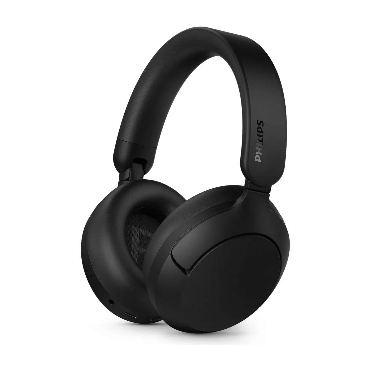 Philips TAH6000BK - headphones with mic - 3.5 mm jack USB-C