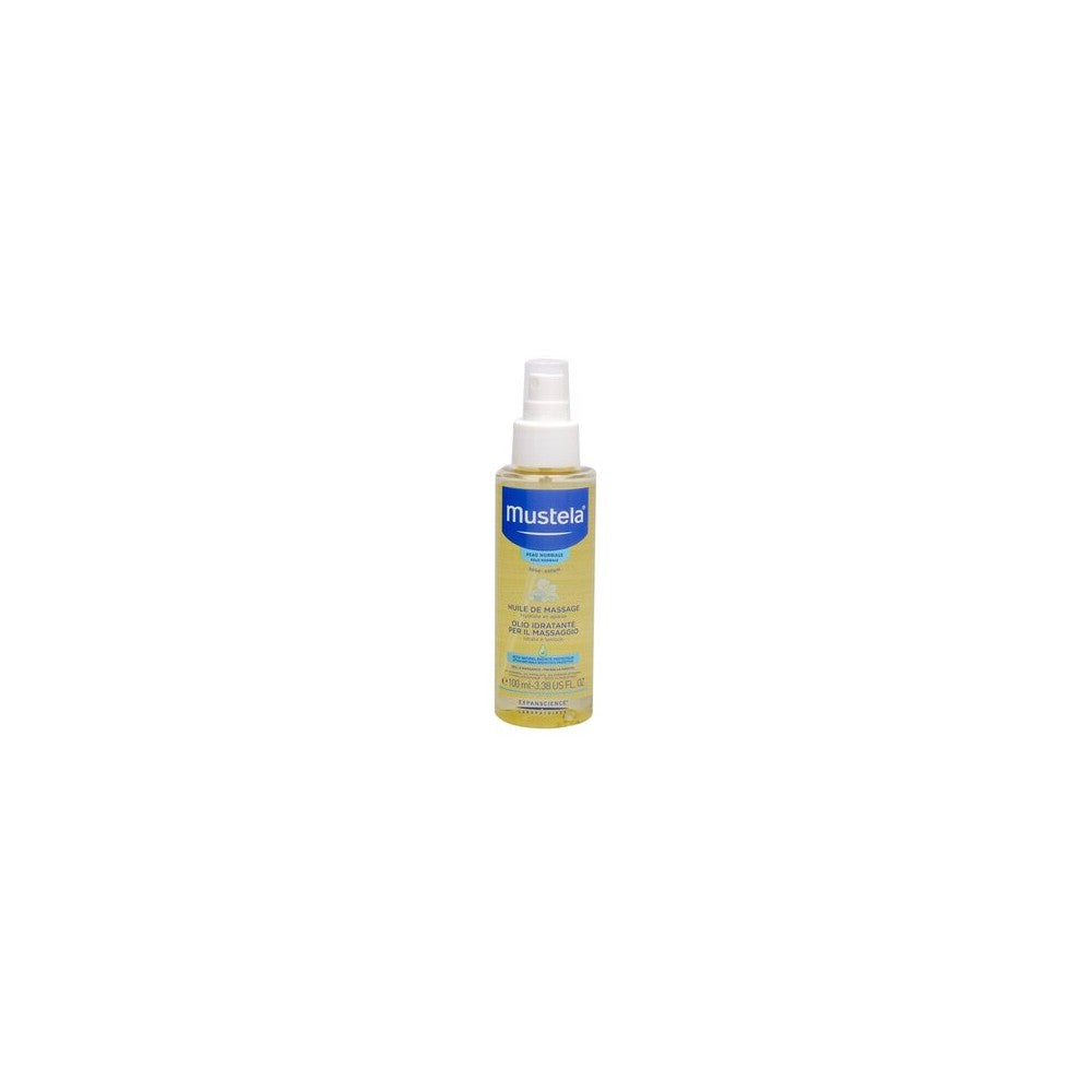 Mustela Bébé Baby kosteuttava hierontaöljy lapsille syntymästä alkaen - 100ml