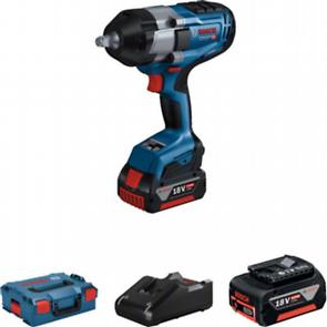 Bosch GDS 18V-1000 Professional -Iskumutterinväännin 1/2 2x 5,0 Ah