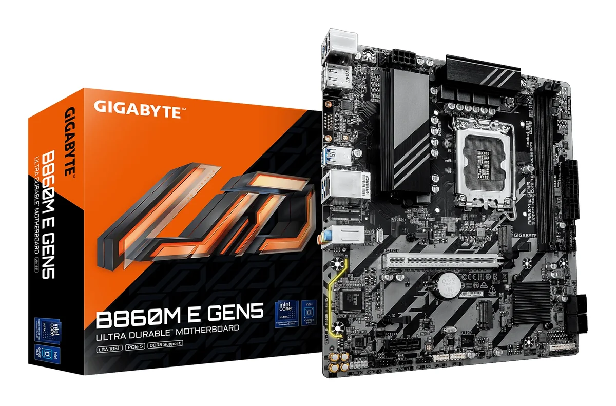 Gigabyte B860M E GEN5 LGA 1851 mATX -emolevy