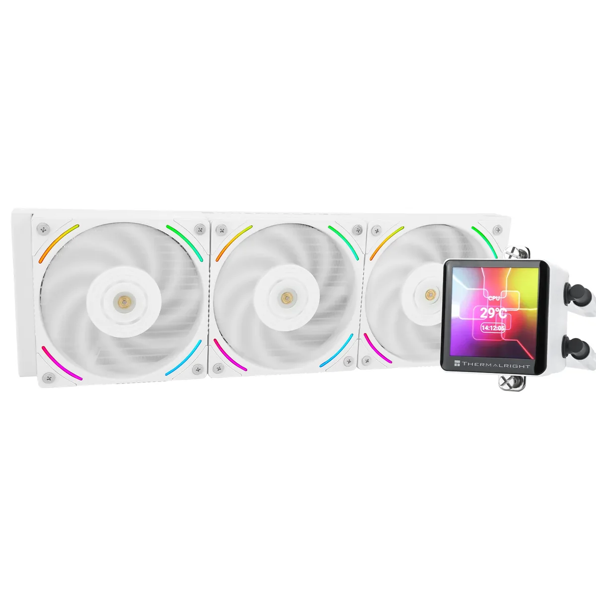 Thermalright Frozen Vision 360 White - CPU Vesijäähdytys - Max 27 dBA