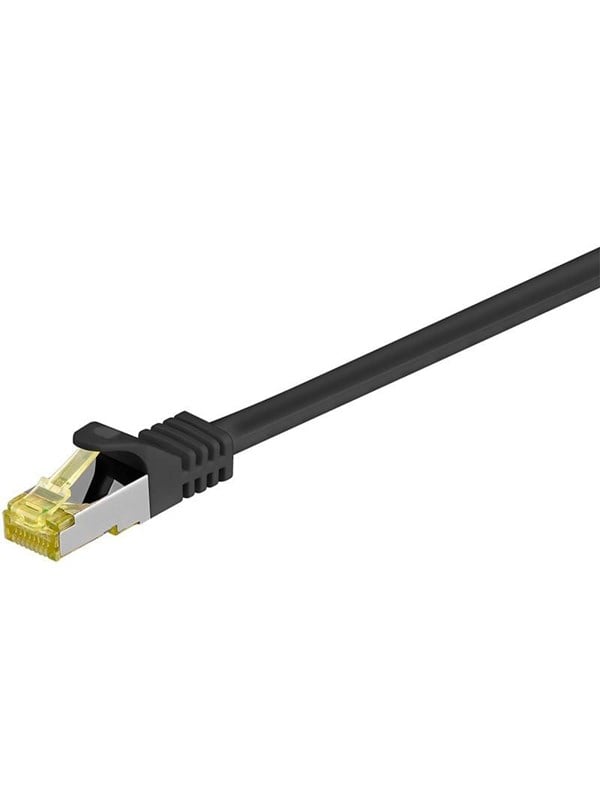 Pro LAN CAT 7 S/FTP - Musta - 0.5m