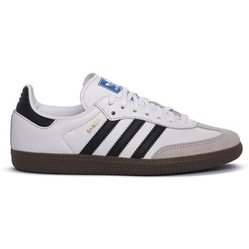 ADIDAS ORIGINALS Tennarit 'Samba' sininen / harmaa / musta / valkoinen