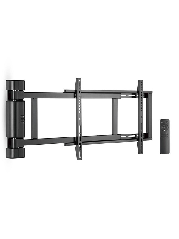 Nedis Moottoroitu TV-Seinäteline | 32 - 75 " | Maksimi tuettu näytön paino: 50 kg | Käänneltävä | Minimi etäisyys seinästä: 56 mm | Kauko-ohjattu | ABS-Muovi / Teräs | Musta