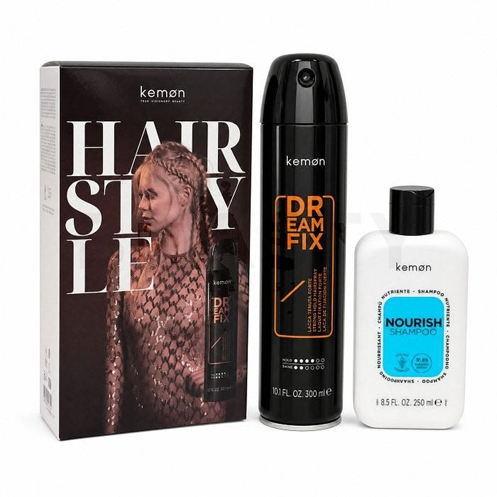 Kemon Nourish Set Cura Capelli — Hiustenhoitosetti