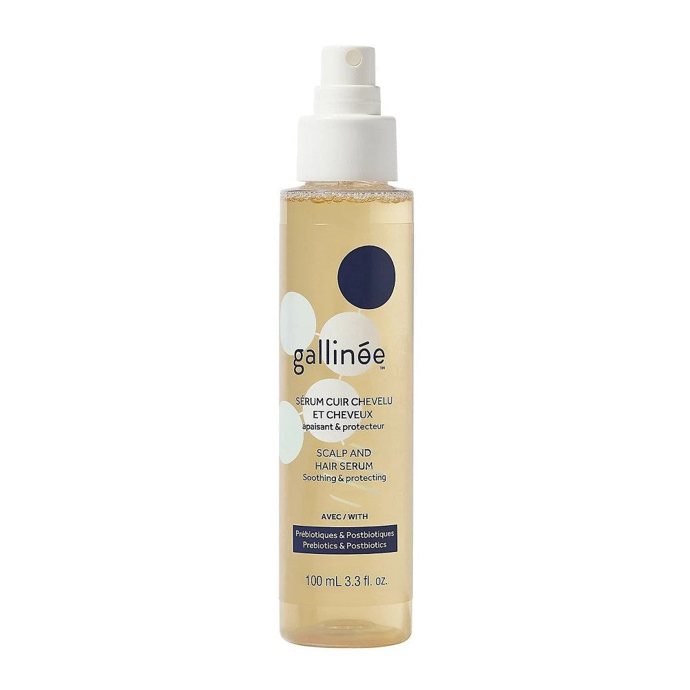 Gallinee, Prebiootit ja postbiootit, hiusseerumi, rauhoittava, 100 ml
