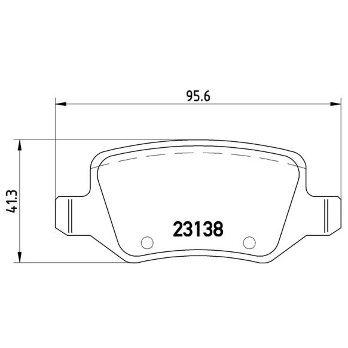Jarrupalat, levyjarru BREMBO P 50 090
