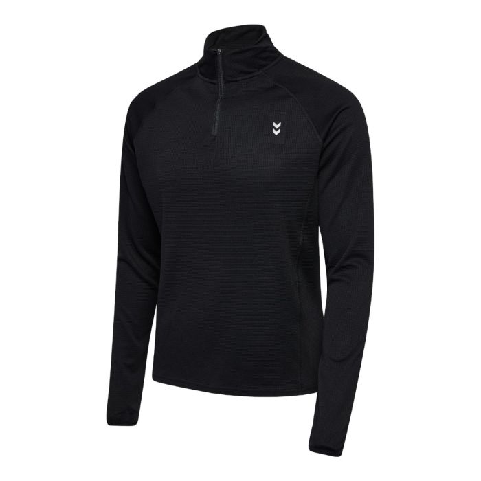 Hummel Pulse Half Zip Midlayer K. XL Musta Miehet