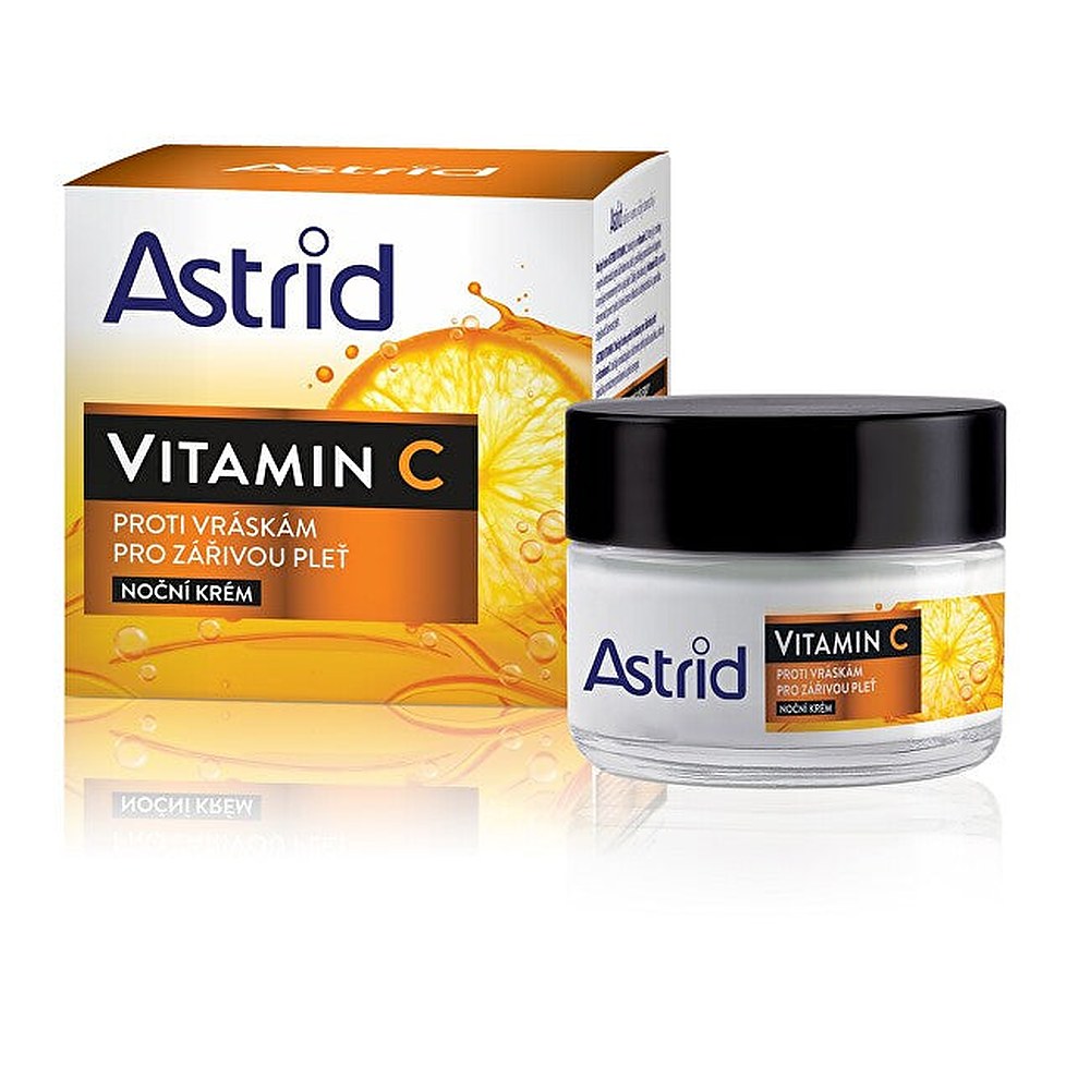 Astrid Ryppyjä estävä yövoide säteilevälle iholle C-vitamiini 50 ml