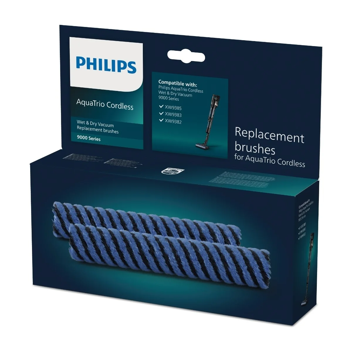 Philips XV1793/01 Aquatrio Vaihtoharjakset, 2 kpl