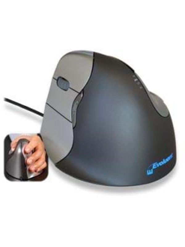 Evoluent Verticalmouse 4 Left Usb-a Hiiri Musta