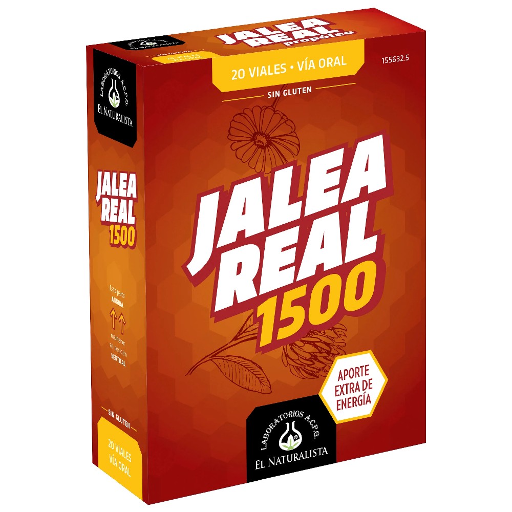 El Natural Royal Jelly 1500 20 injektiopulloa