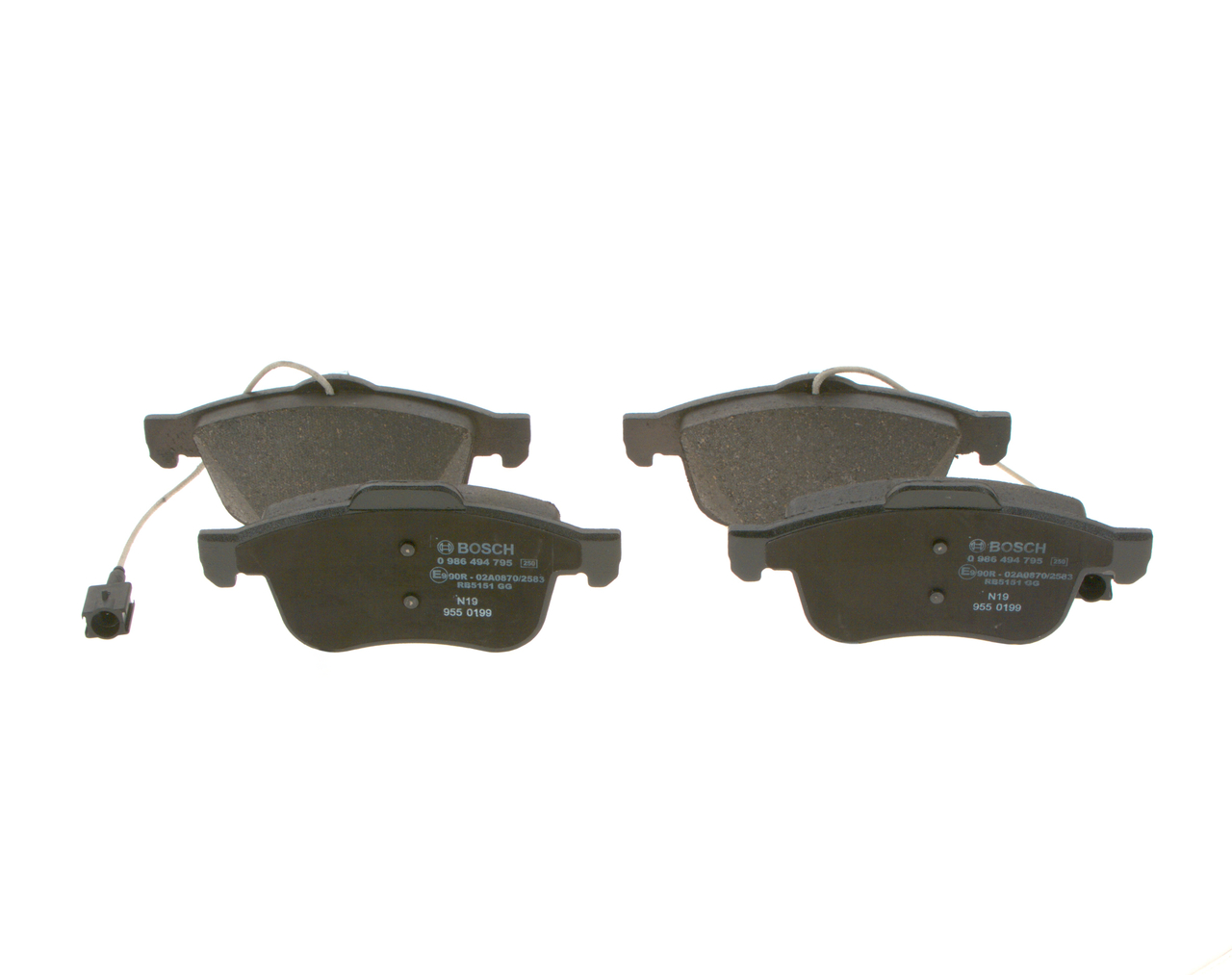 Bosch Etujarrupalat 0986494795
