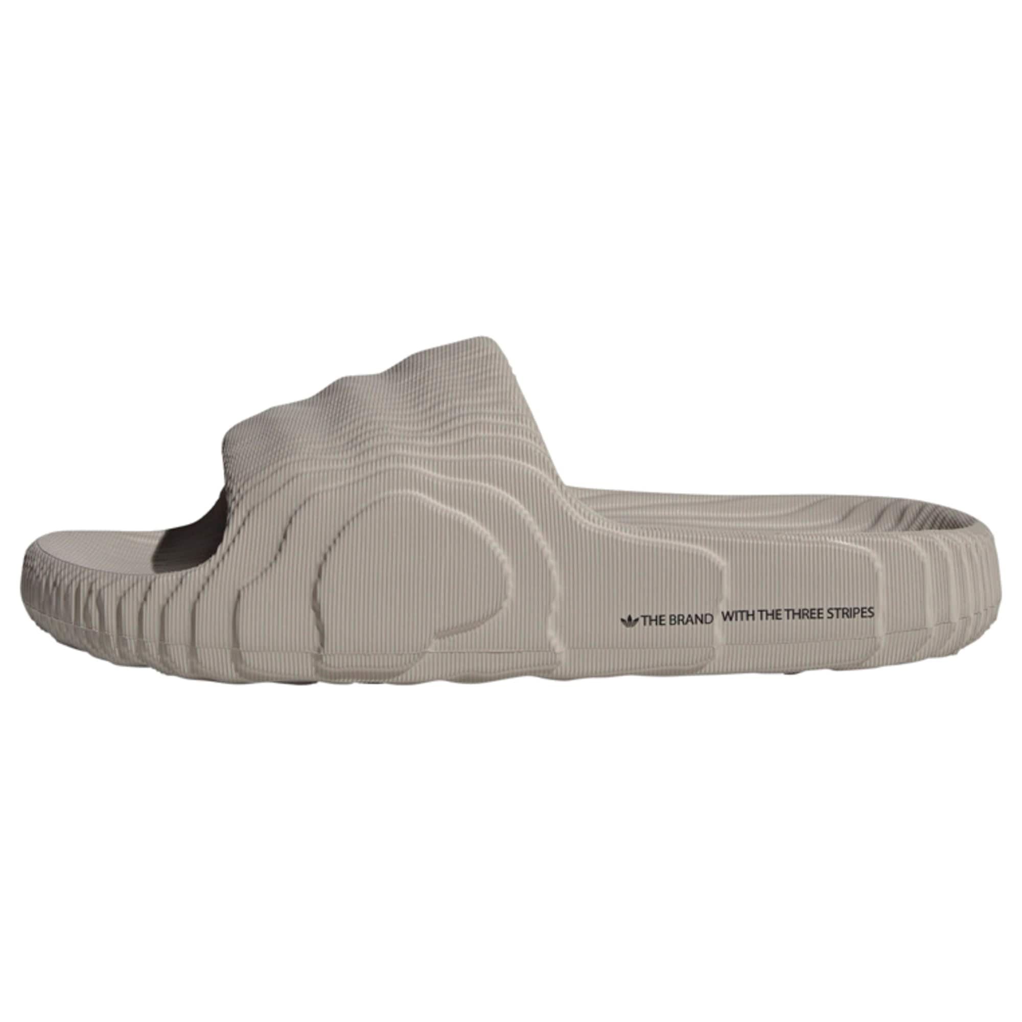 ADIDAS ORIGINALS Pistokkaat 'Adilette 22' vaaleanruskea / musta